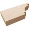 Ekena Millwork 2in. W x 6in. H x 12in. L Mediterranean Woodgrain TimberThane Rafter Tail, Primed Tan RFTUR02X06X12MEDRCPR - alternate 2